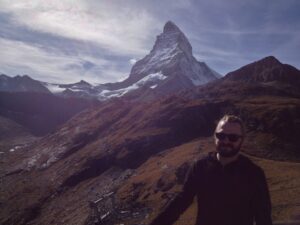 Hiking up to the Matterhorn in Switzerland!