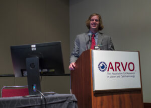 Attending the ARVO 2018 conference in Honolulu, Hawaii on Monday, April 30, 2018. (Photo by Kiffer Creveling)